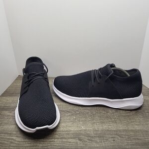 Vessi Everyday Black Knit Lace Up Shoes Sneakers Men's US 11 Waterproof